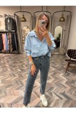 8377-2402 MAVİ BOYFİT LEOPAR JEAN