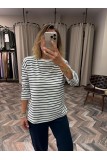 8423-0193 ÇİZGİLİ BASİC SWEAT