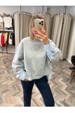 8447-58583 ARKASI POPLİN DTY SWEAT