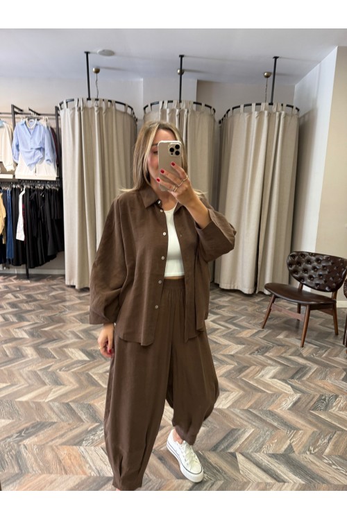 7468-50957 GÖMLEK PANTOLON TAKIM