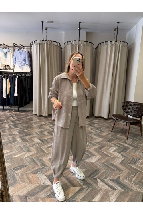 7468-50957 GÖMLEK PANTOLON TAKIM