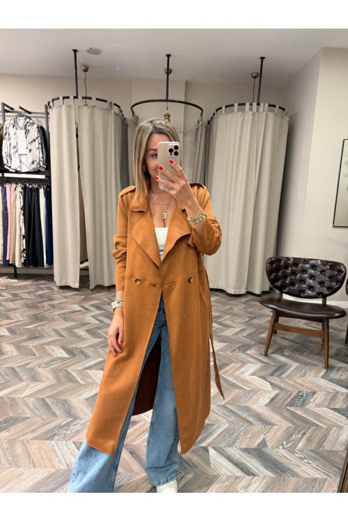 8337-24256 NUBUK TRENÇKOT