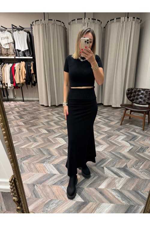 8517-80114 BELİ FİTİLLİ DÖKÜMLÜ ETEK