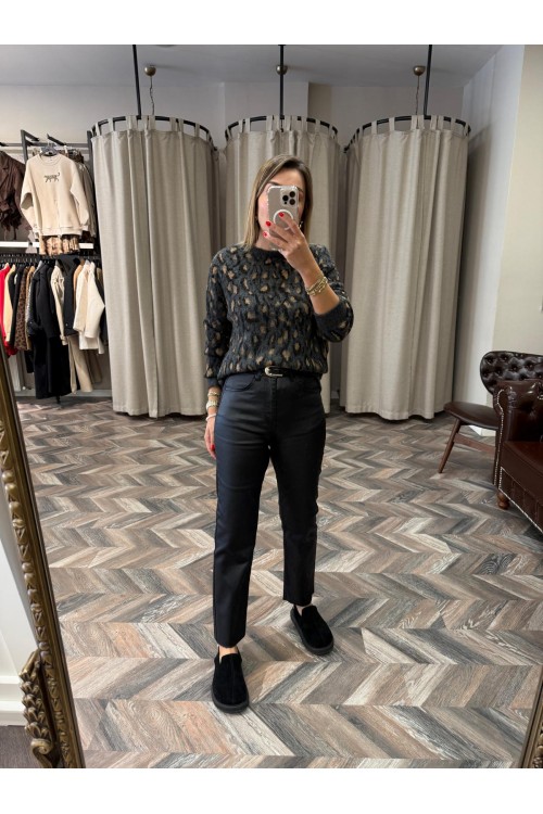 8397-MUMLU LİGRALI BOYFİT JEANS