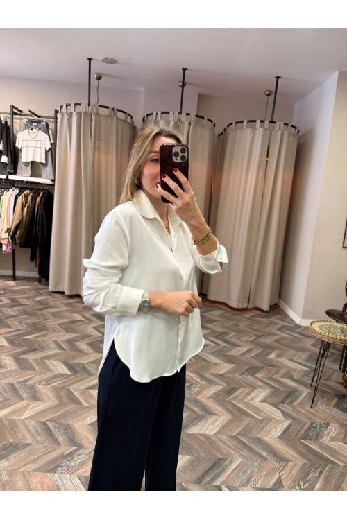 8467-4156 SATEN GÖMLEK