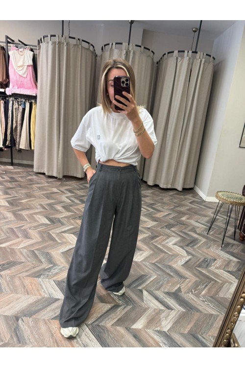 8366-50997 TEK DÜĞME POLİVİSKON PANTOLON