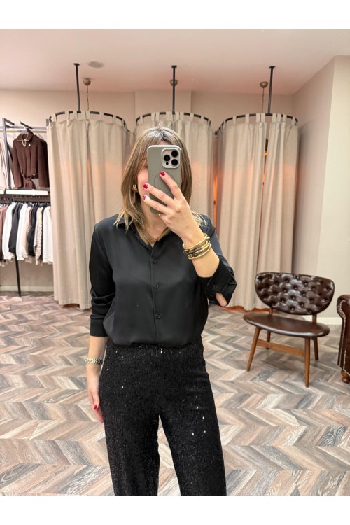 8467-4156 SATEN GÖMLEK