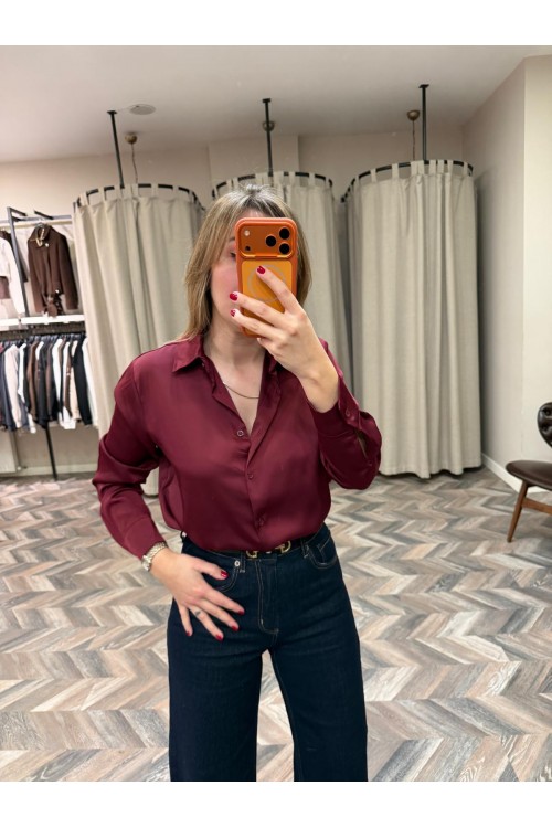 8467-4156 SATEN GÖMLEK