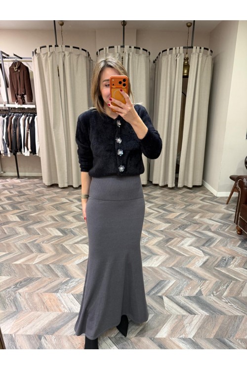 8517-80114 BELİ FİTİLLİ DÖKÜMLÜ ETEK