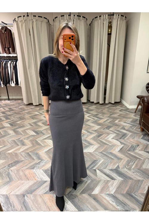 8517-80114 BELİ FİTİLLİ DÖKÜMLÜ ETEK