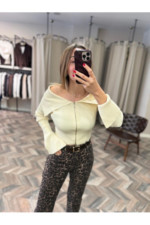 8607-60252 BARDOT YAKA KOL YIRTMAÇ DTY HIRKA