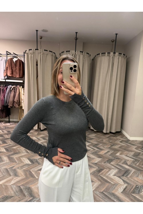 8935-1267 BİS YAKA KOL ORTASI DROPLU KAZAK