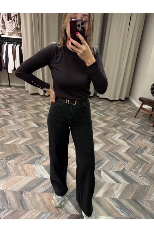 8935-1267 BİS YAKA KOL ORTASI DROPLU KAZAK