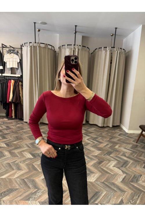 9089-16483 GENİŞ YAKALI BLUZ