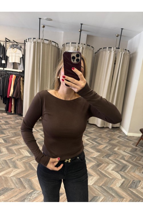 9089-16483 GENİŞ YAKALI BLUZ