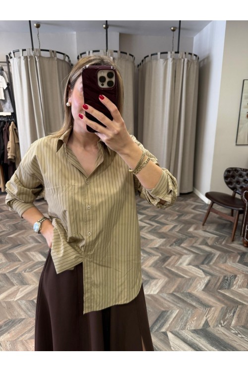 9113-251003 ÇİZGİLİ GÖMLEK