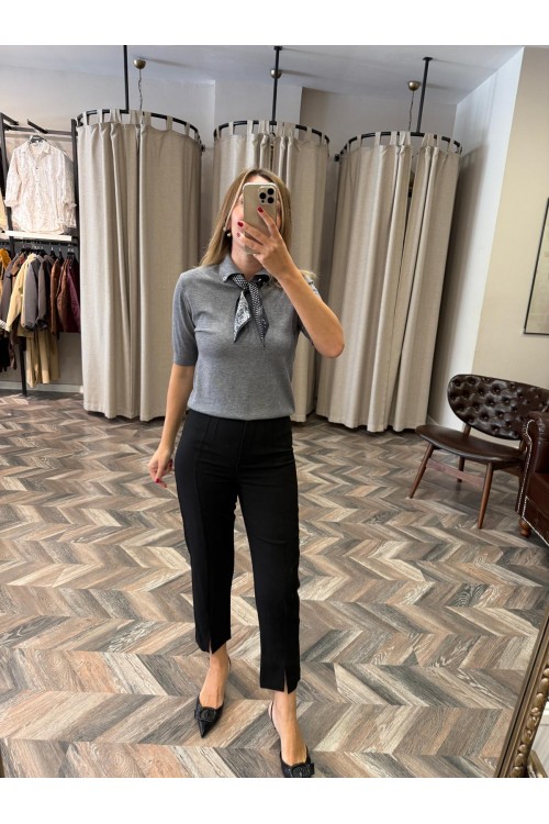 9158-3831 PAÇASI YIRTMAÇLI PANTOLON