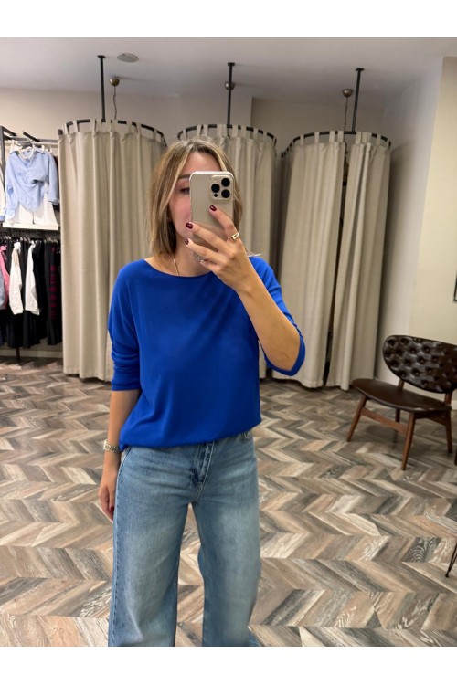 9297-928 B YAKA DÜZ MODEL TRİKO