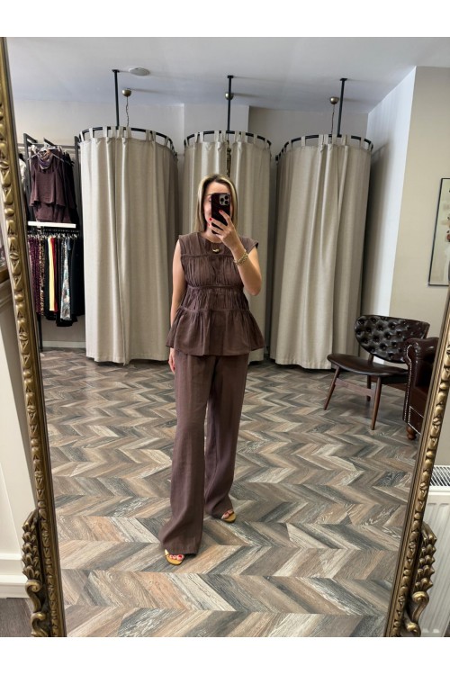 9546-250483 TENCEL NERVÜRLÜ TAKIM