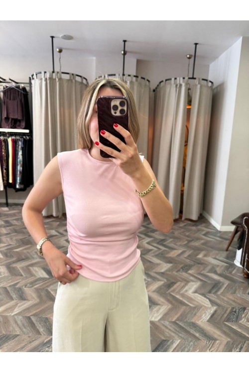 9554-21054 BÜZGÜLÜ BASİC TSHİRT