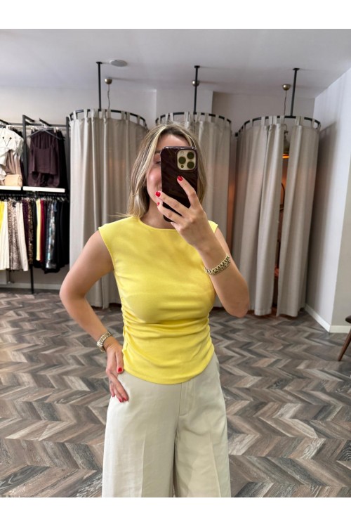 9554-21054 BÜZGÜLÜ BASİC TSHİRT