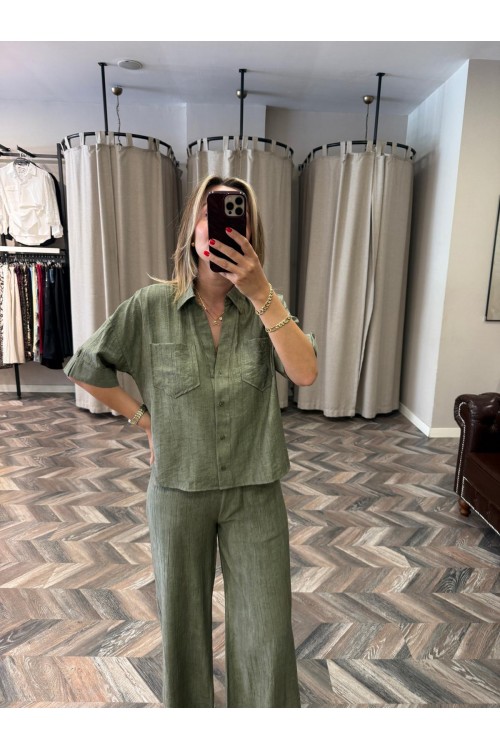 9597-16855 GÖMLEK PANTOLON TAKIM