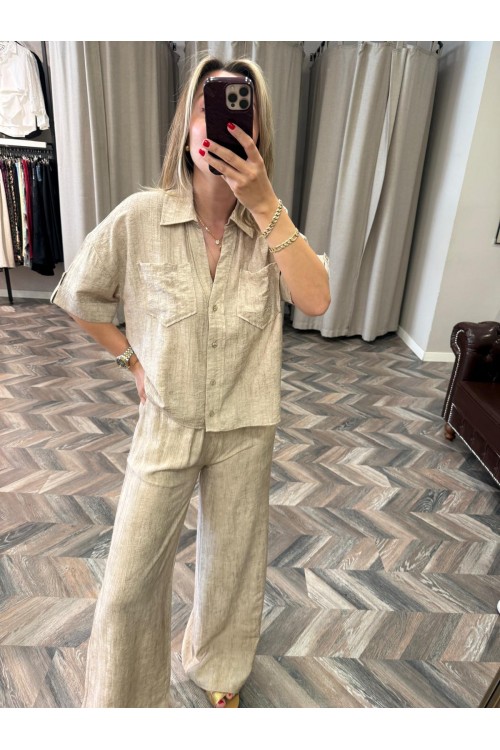 9597-16855 GÖMLEK PANTOLON TAKIM