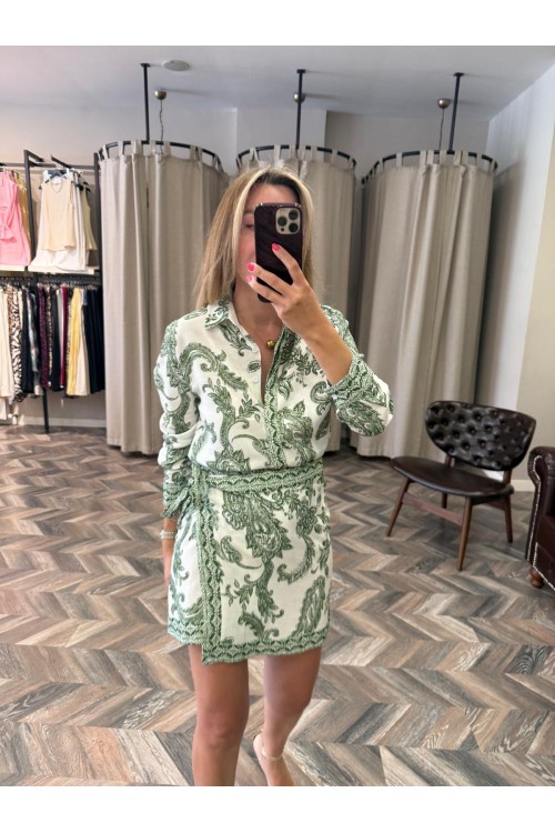 9664-3172 TK KETEN GÖMLEK