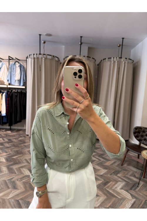 9763-7781-4 GÜPÜRLÜ GÖMLEK