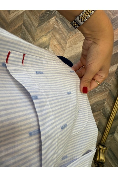 9762-3957 ÇİZİGİLİ GÖMLEK