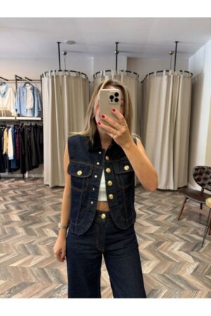 9836-250558 GOLD DÜĞME KADİFE YAKA CEKET