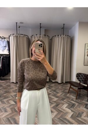 9804-10666 LEOPAR BASKI TRİKO