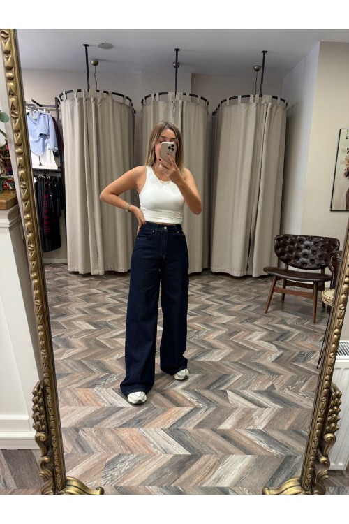 9846-71706 RİNS YIKAMA GENİŞ PANTOLON