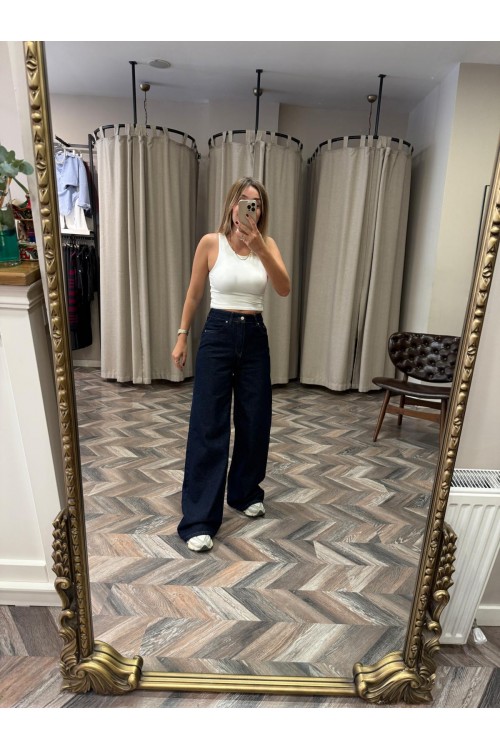 9846-71706 RİNS YIKAMA GENİŞ PANTOLON