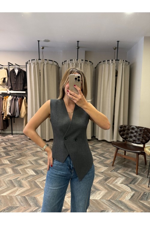 9862-60599 ASİMETRİK YELEK