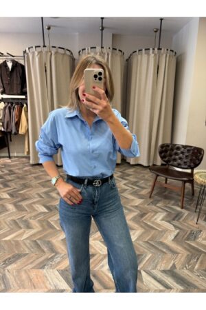 9887-2439 BASİC POPLİN GÖMLEK