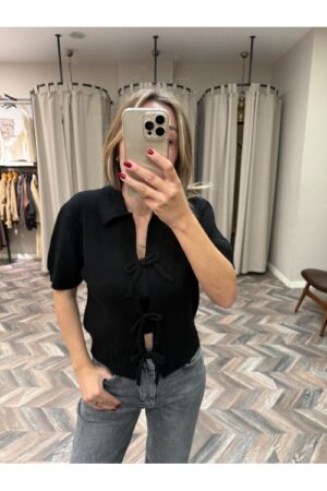 9861-10809 POLO YAKA FİYONKLU TRİKO