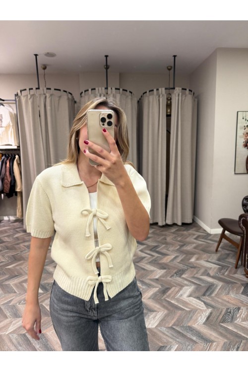 9861-10809 POLO YAKA FİYONKLU TRİKO