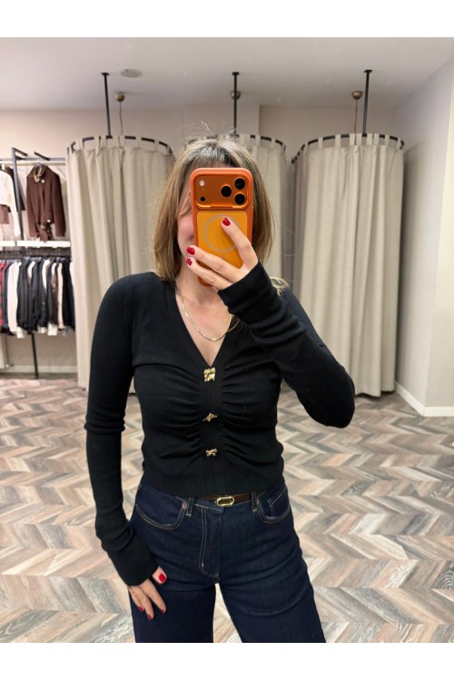 9860-10805 V YAKA DÜĞMELİ TRİKO