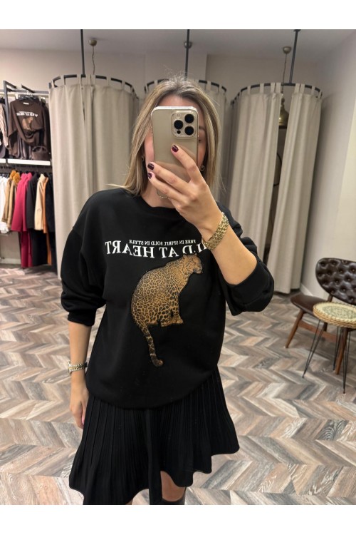 9977-2041 WİLD ASLAN SWEAT