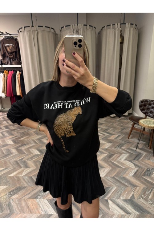 9977-2041 WİLD ASLAN SWEAT