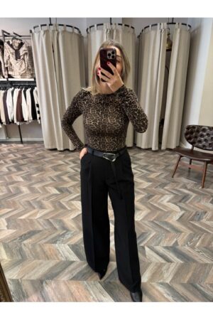 9996-9008 DERİ KEMERLİ PANTOLON