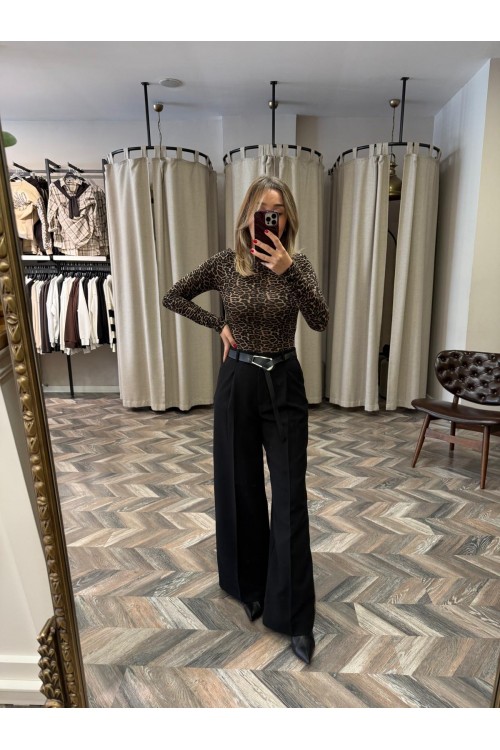 9996-9008 DERİ KEMERLİ PANTOLON