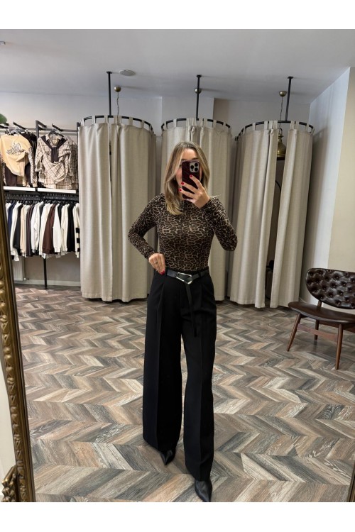 9996-9008 DERİ KEMERLİ PANTOLON