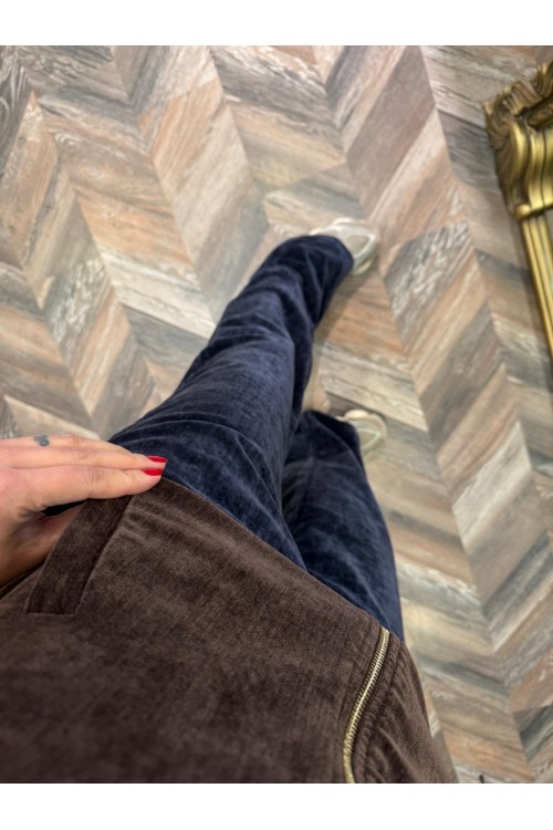 10016-3103 KAPÜŞONLU KADİFE SWEAT TAKIM