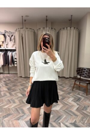 10054-5774 ZİNCİR KUŞLU SWEAT