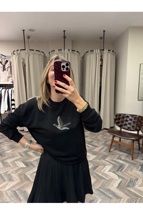 10054-5774 ZİNCİR KUŞLU SWEAT