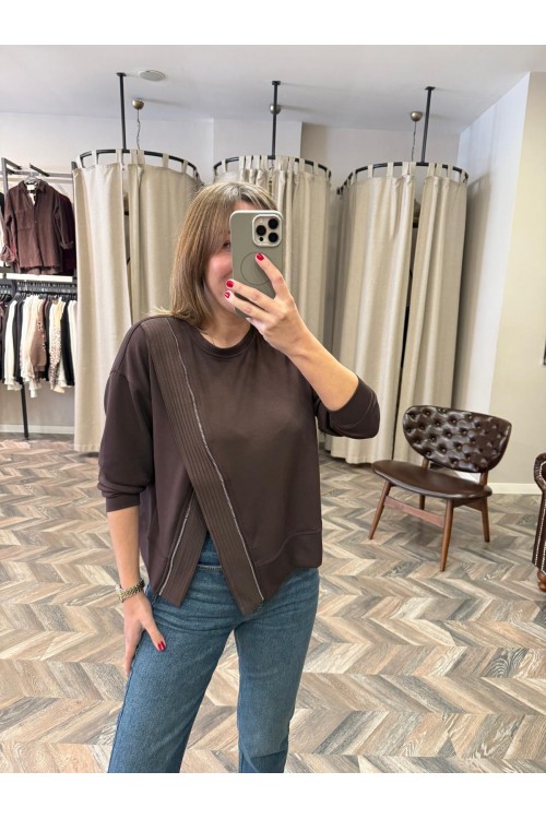 10075-250687 FERMUARLI TASARIM SWEAT