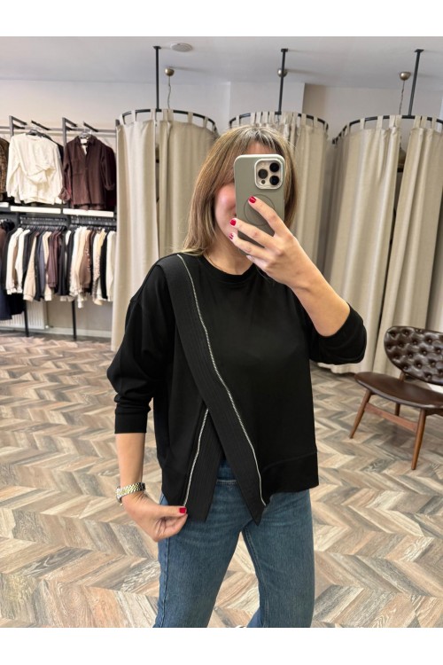 10075-250687 FERMUARLI TASARIM SWEAT