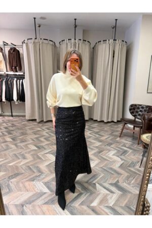 10022-1292 PAYETLİ MAXİ ÇAN ETEK